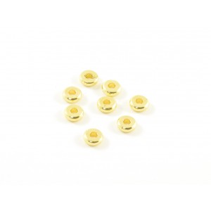 Spacer metal rondelle 5x1,5mm gold